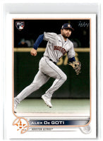 2022 Topps Update Alex De Goti #US29 Rookie