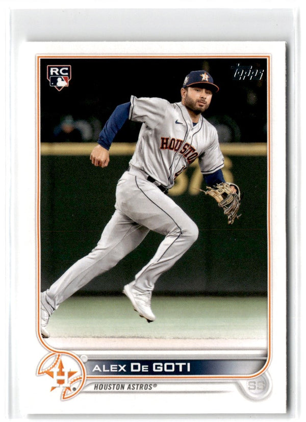 2022 Topps Update Alex De Goti #US29 Rookie