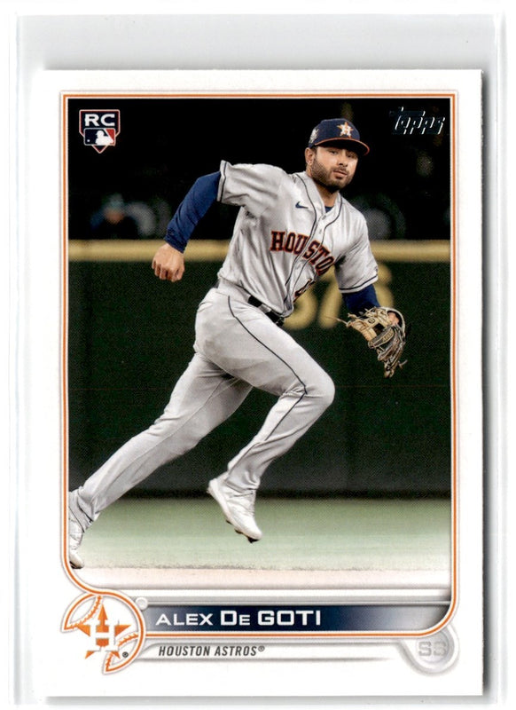 2022 Topps Update Alex De Goti #US29 Rookie