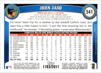 2011 Topps Gold John Jaso #541 1763/2011