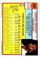 1992 Topps Gold Jerrod Mustaf #43