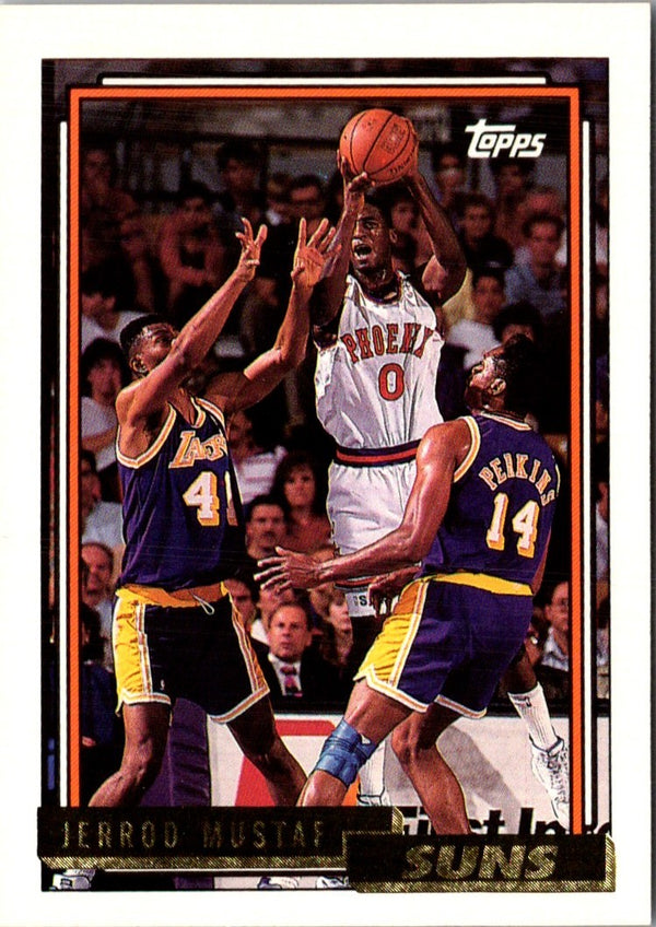 1992 Topps Gold Jerrod Mustaf #43