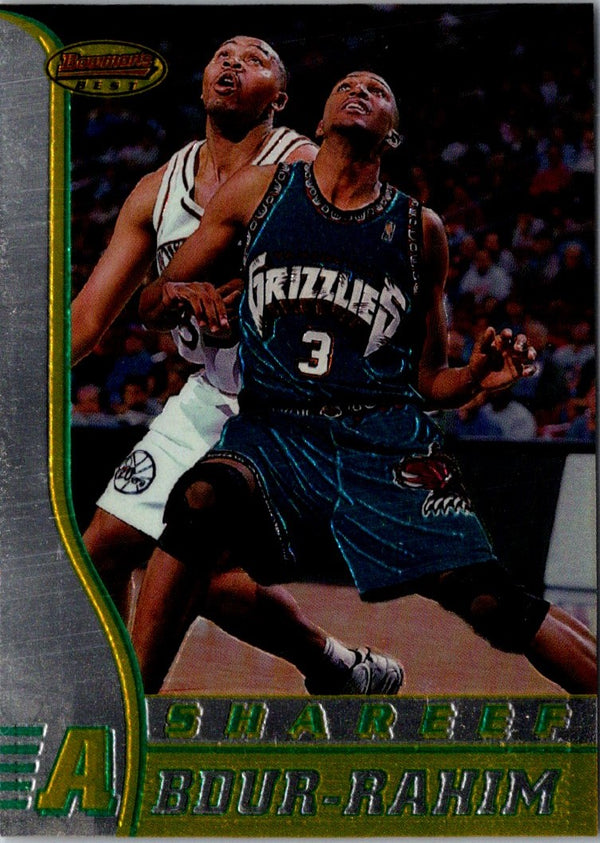 1996 Bowman's Best Shareef Abdur-Rahim #R3 Rookie