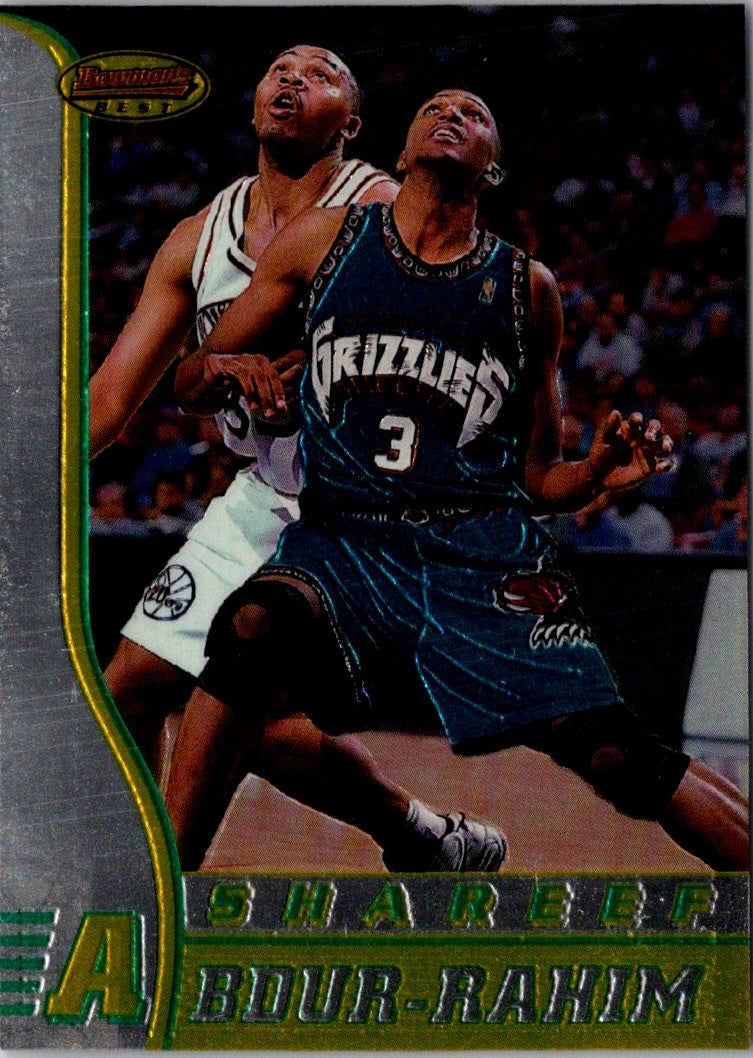 1996 Bowman's Best Shareef Abdur-Rahim