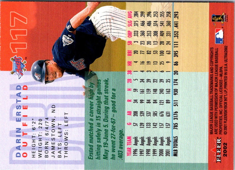 2002 Ultra Darin Erstad