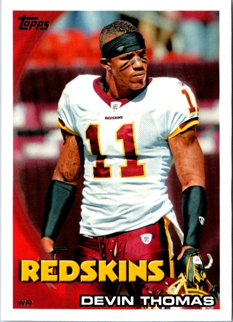 2010 Topps Devin Thomas