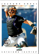 1997 Score Artist's Proofs White Border Jayhawk Owens