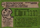 1978 Topps Don Goode