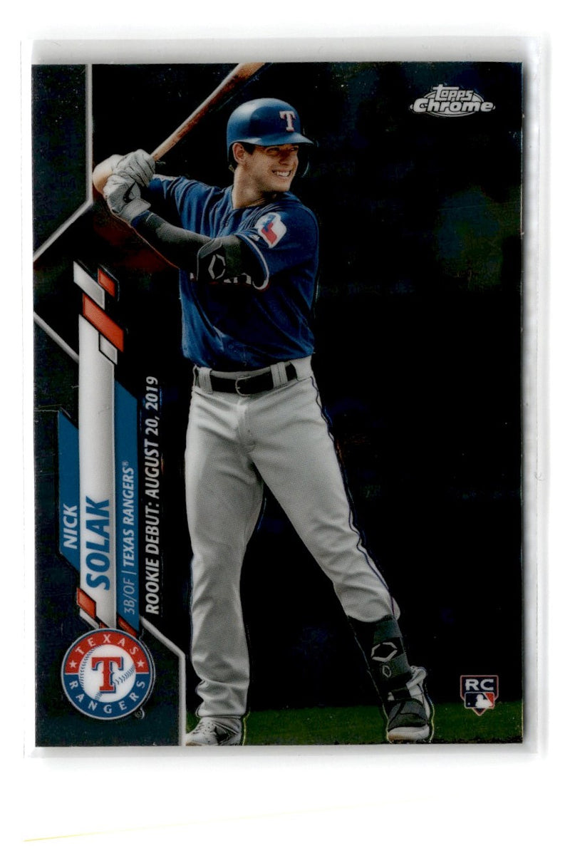 2020 Topps Chrome Update Nick Solak