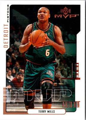 2000 Upper Deck MVP Terry Mills #52