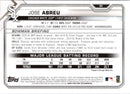 2021 Bowman Jose Abreu