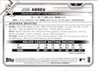 2021 Bowman Jose Abreu #92