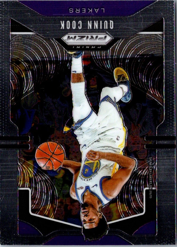 2019 Panini Prizm Quinn Cook #105