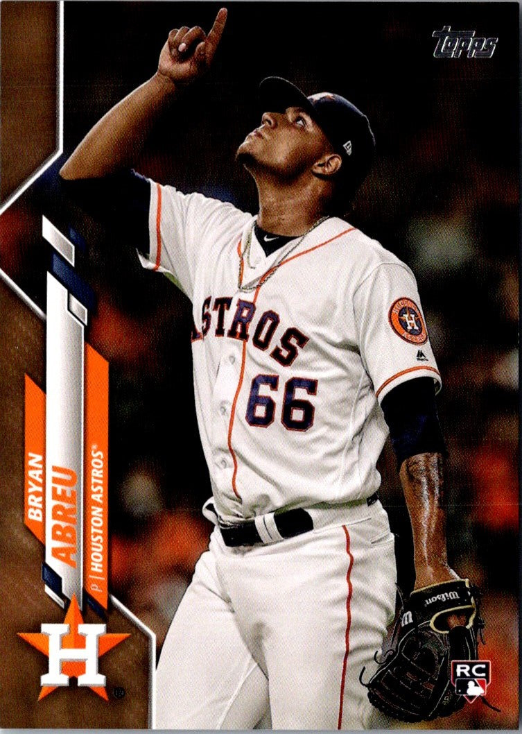 2020 Topps Gold Bryan Abreu