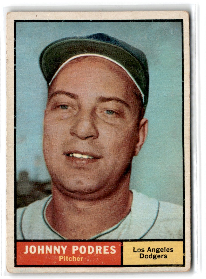 1961 Topps Johnny Podres