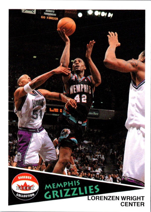 2001 Fleer Shoebox Lorenzen Wright #90