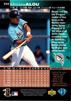 1997 Upper Deck Moises Alou #534