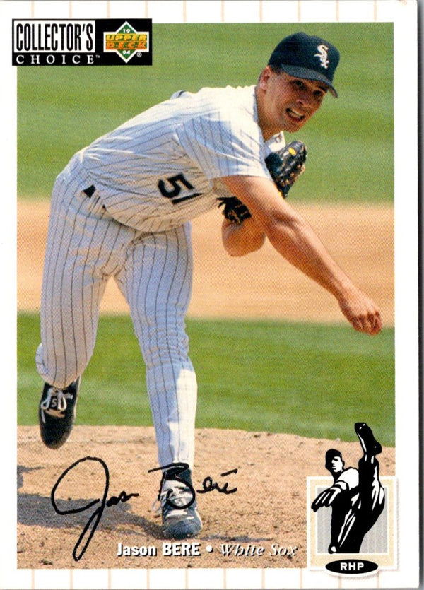 1994 Collector's Choice Gold Signature Jason Bere #50