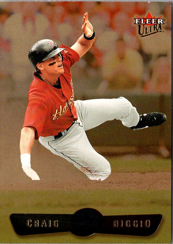 2002 Ultra Gold Medallion Craig Biggio #107