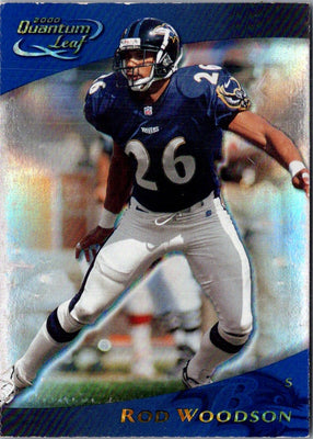2000 Quantum Leaf Rod Woodson #21