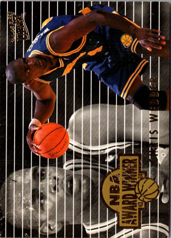 1994 Fleer NBA Award Winners Chris Webber #4