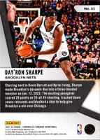 2021 Panini Chronicles Day'Ron Sharpe #83 Rookie