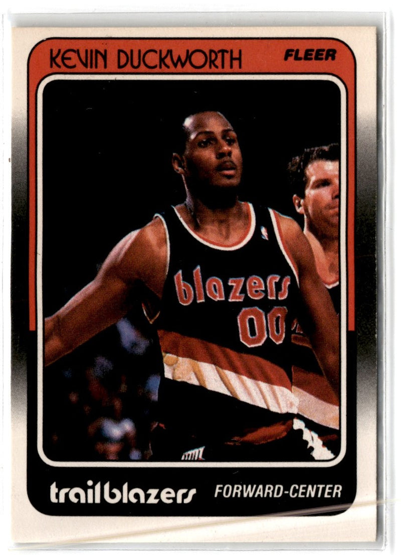 1988 Fleer Kevin Duckworth