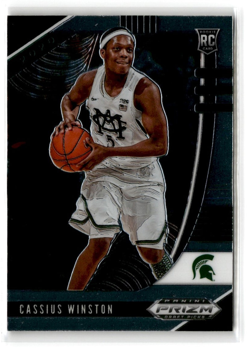 2020 Panini Prizm Draft Picks Collegiate Cassius Winston