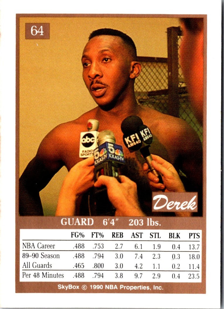 1990 SkyBox Derek Harper