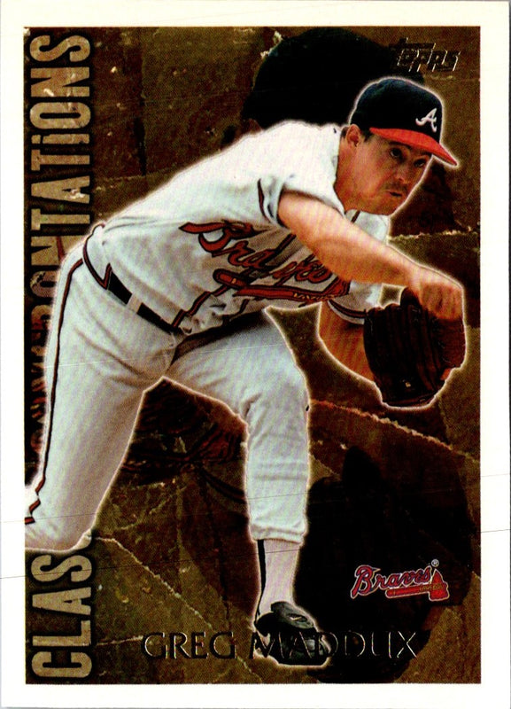 1996 Topps Classic Confrontations Greg Maddux #CC15