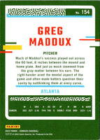 2023 Donruss Holo Blue Greg Maddux #154