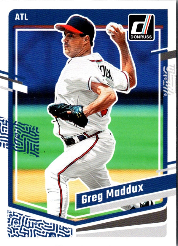 2023 Donruss Holo Blue Greg Maddux #154