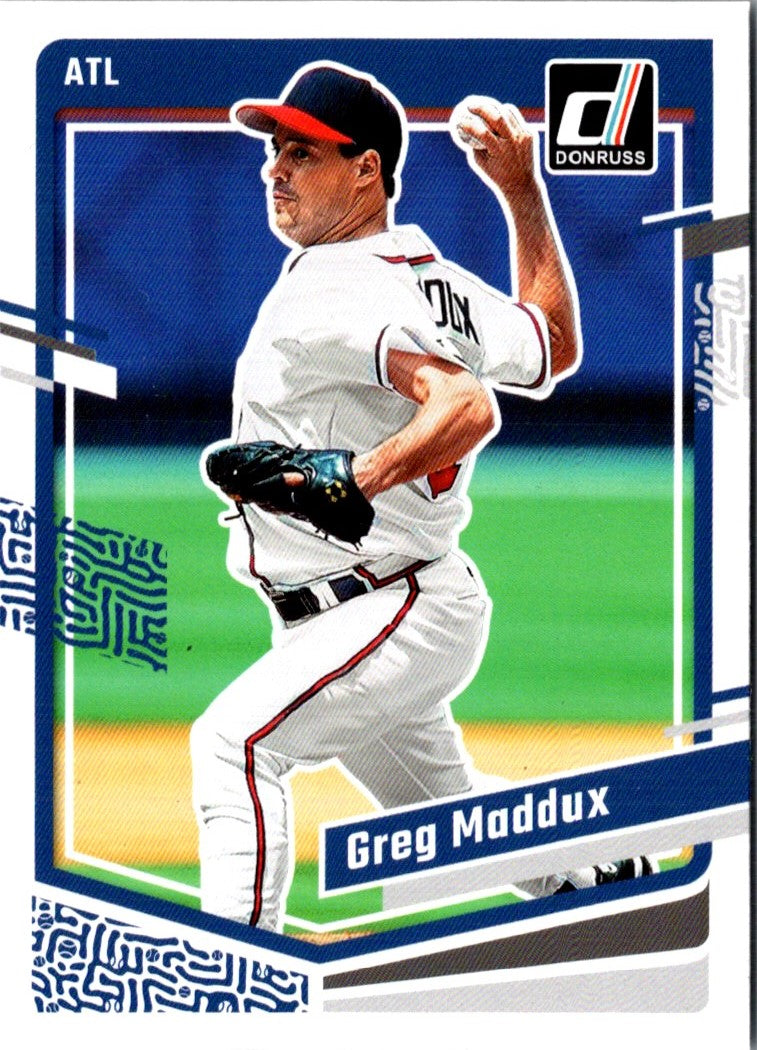 2023 Donruss Holo Blue Greg Maddux