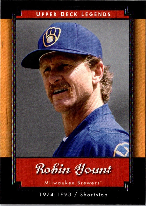 2001 Upper Deck Legends Robin Yount #52