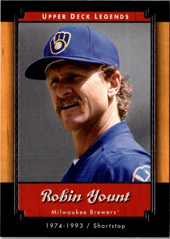2001 Upper Deck Legends Robin Yount #52