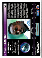 1992 Pinnacle Emmitt Smith #58