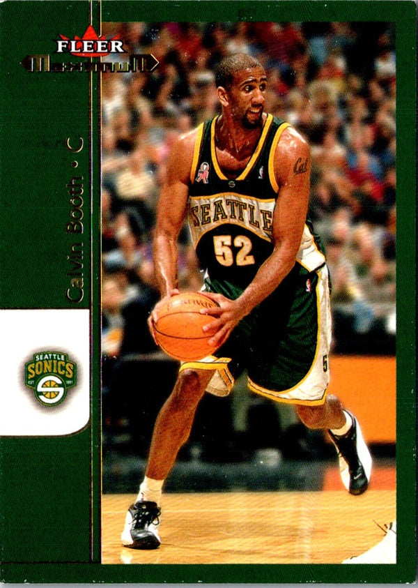 2001 Fleer Maximum Calvin Booth #153