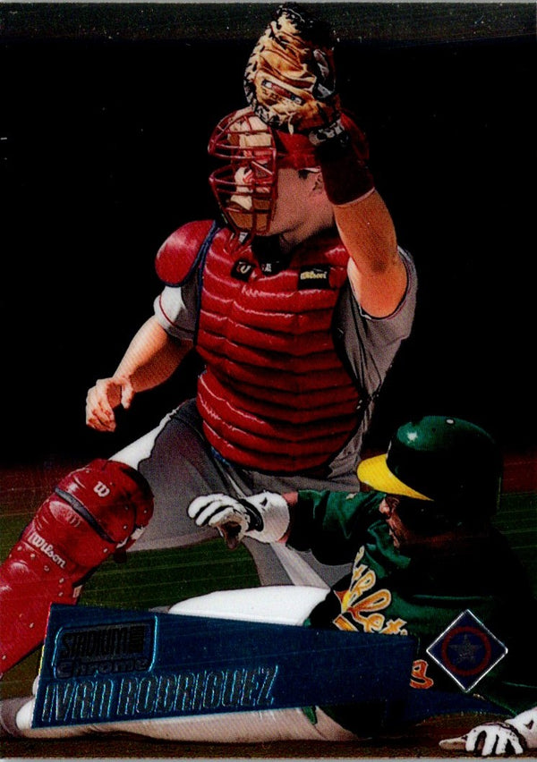 2000 Stadium Club Chrome Ivan Rodriguez #90