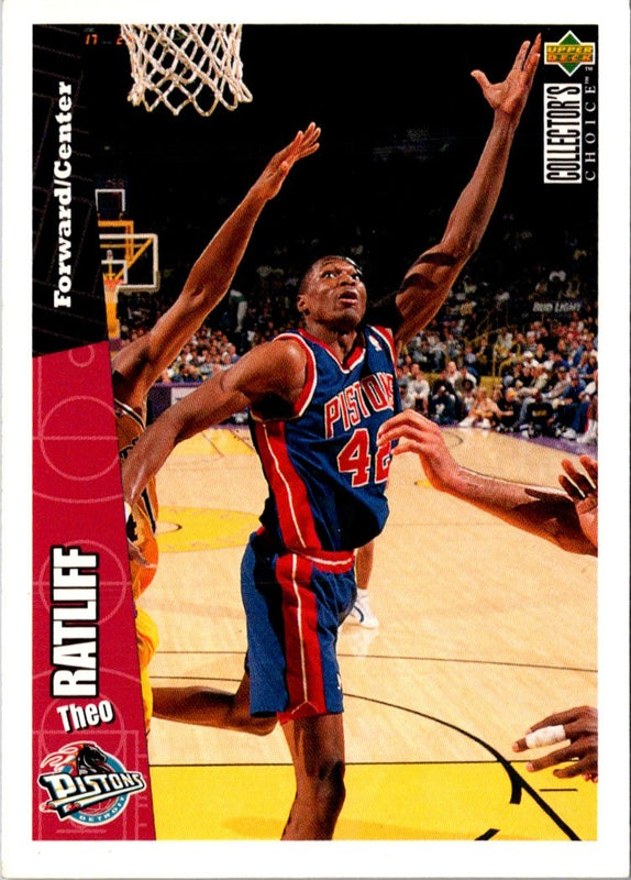 1996 Collector's Choice French Theo Ratliff #48