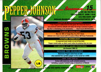 1993 Bowman Pepper Johnson #15