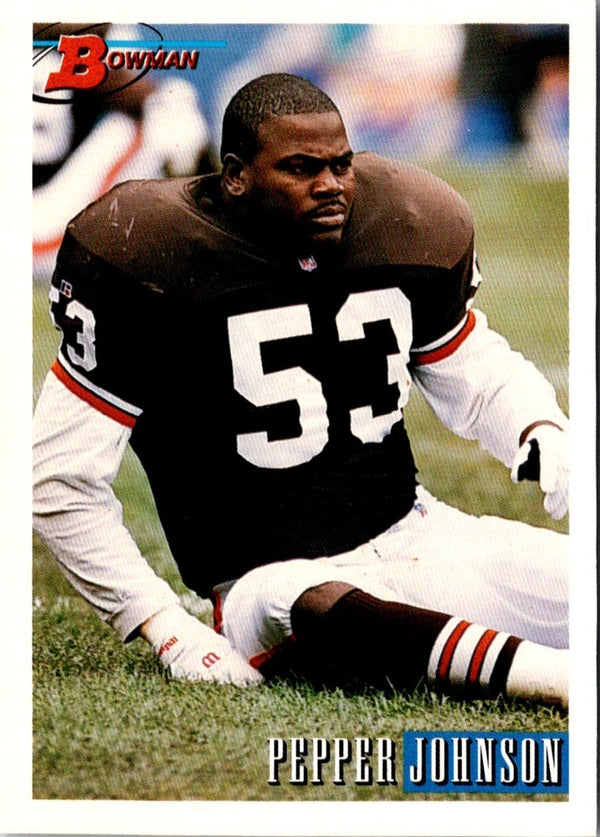 1993 Bowman Pepper Johnson #15