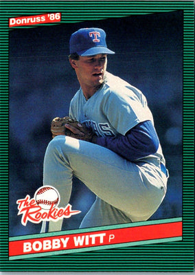 1986 Donruss The Rookies Bobby Witt #49