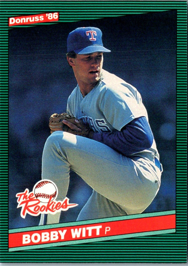 1986 Donruss The Rookies Bobby Witt #49