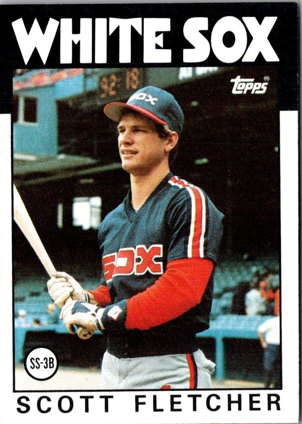 1986 Topps Scott Fletcher #187