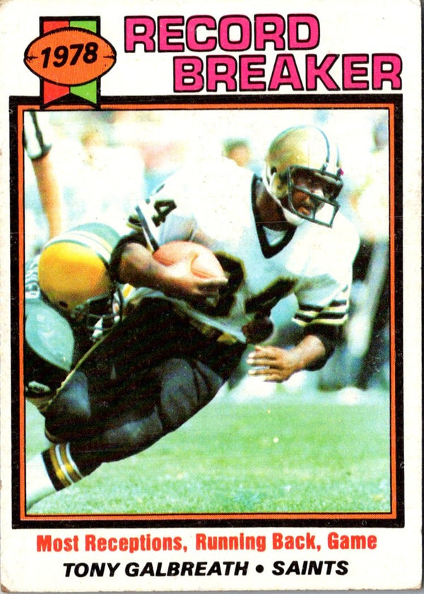 1979 Topps Tony Galbreath #332