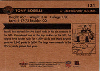 2001 Fleer Tradition Glossy Tony Boselli #131