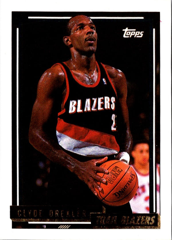 1992 Topps Clyde Drexler #354