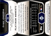 2012 Bowman Platinum Evan Longoria #54