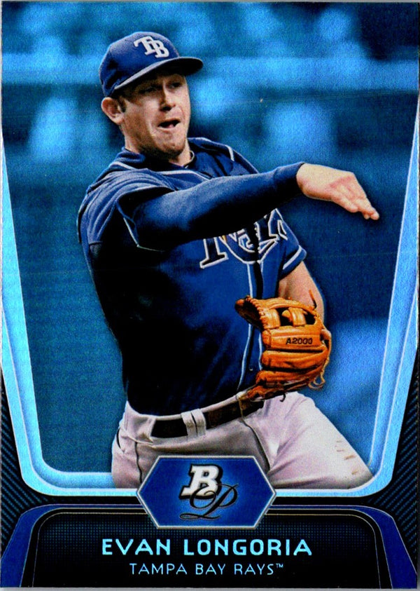 2012 Bowman Platinum Evan Longoria #54