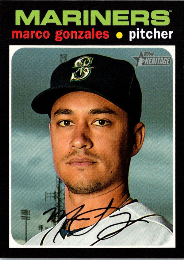 2020 Topps Heritage Marco Gonzales #94